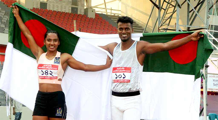 হিটেই বাদ বাংলাদেশের দ্রুততম মানব-মানবী