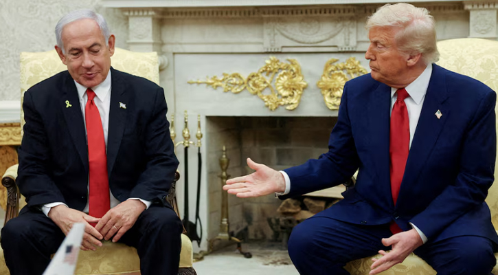 ইরান-যুক্তরাষ্ট্র চুক্তির ইঙ্গিত, নেতানিয়াহুকে সংযত থাকার পরামর্শ ট্রাম্পের