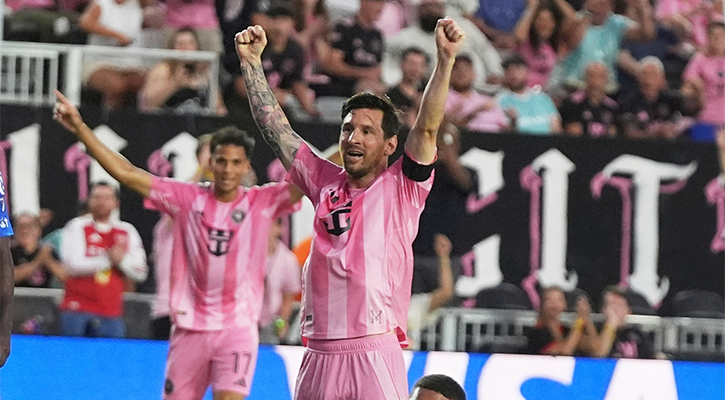 মেসি-সুয়ারেসের জাদুতে জয়ে ফিরল ইন্টার মায়ামি