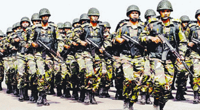 সেনা শাসন না, গণতন্ত্রের পক্ষে সশস্ত্র বাহিনী