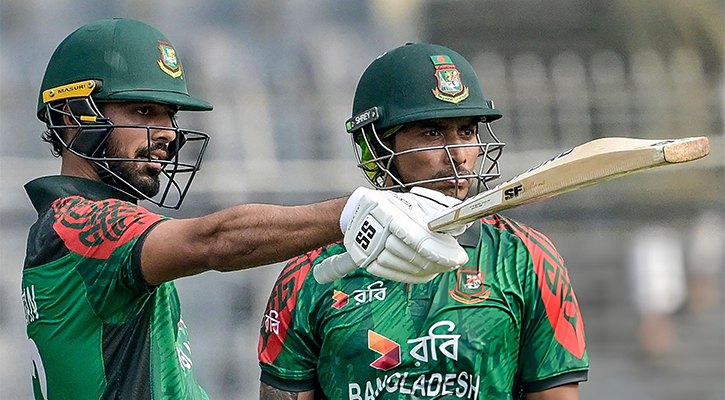 জুটির মাইলফলকের পর সেঞ্চুরির আগেই ফিরলেন সাইফ-সৌম্য
