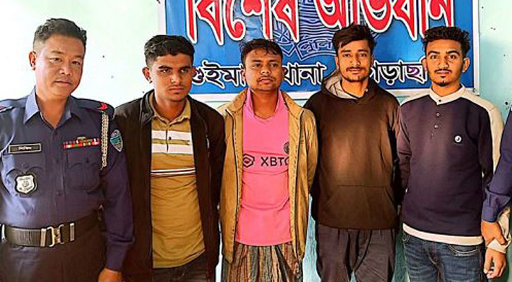দেশজুড়ে অভিযানে গ্রেপ্তার ১৭২৬