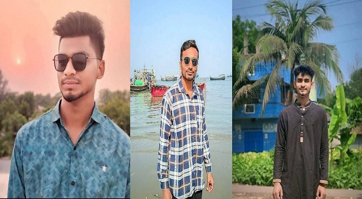 বাসচাপায় ৩ বন্ধু নিহত, একসঙ্গে জানাজা-কবর
