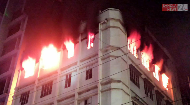 মিরপুরের কালশীতে ৬তলা ভবনের আগুন নিয়ন্ত্রণে