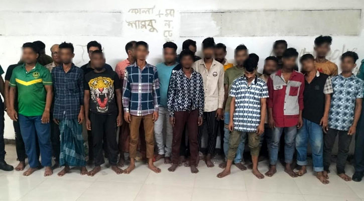 মোহাম্মদপুরে বিভিন্ন অপরাধে গ্রেপ্তার ২৭