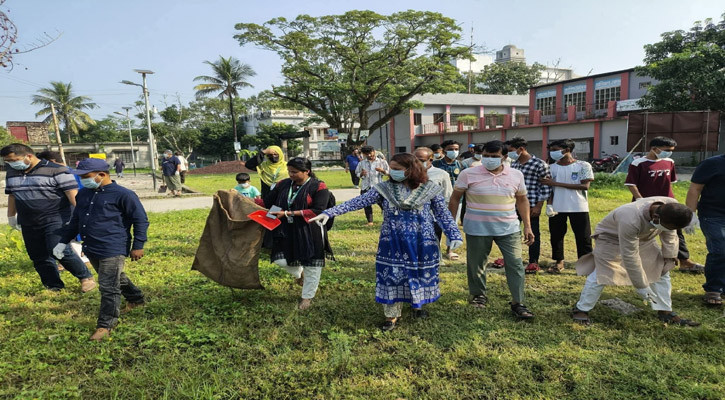 যমুনা দিয়ে শুরু, রাস্তা পরিষ্কারের মধ্যদিয়ে শেষ: শ্যামনগরের ইউএনও'র দায়িত্ববোধের দৃষ্টান্ত!