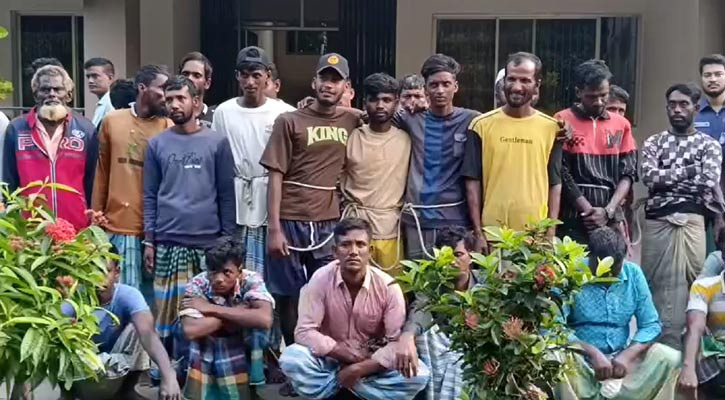 মেঘনায় ২২ দিনের মা ইলিশ রক্ষা অভিযানে ১২৫ জেলের কারাদণ্ড