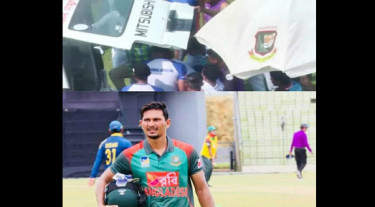 মাঠে লুটিয়ে পড়া রাব্বির অবস্থা স্থিতিশীল, স্বস্তির খবর দিলেন ম্যাচ রেফারি