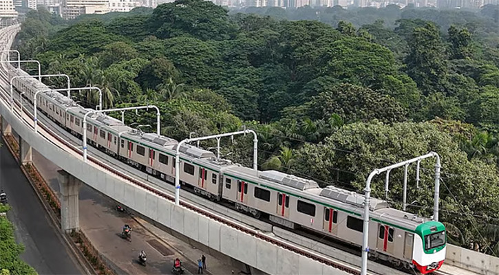উত্তরা-আগারগাঁওয়ের পর মতিঝিল-শাহবাগ মেট্রোরেল চালু