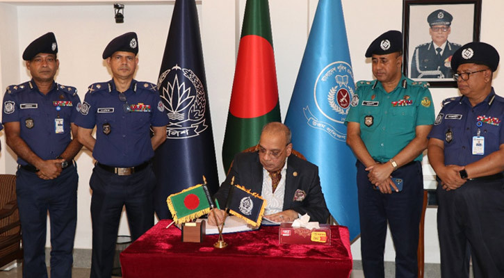 সারদা পুলিশ একাডেমি পরিদর্শনে প্রধান বিচারপতি