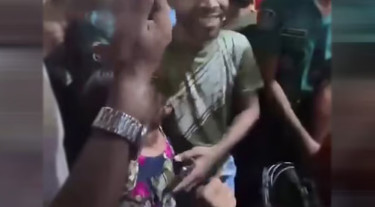 বাবাকে জড়িয়ে কাঁদতে থাকা শিশুকে চড়, খতিয়ে দেখবে পুলিশ