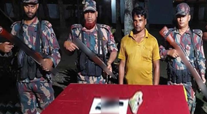 বেনাপোল সীমান্তে পিস্তলসহ একজন গ্রেপ্তার