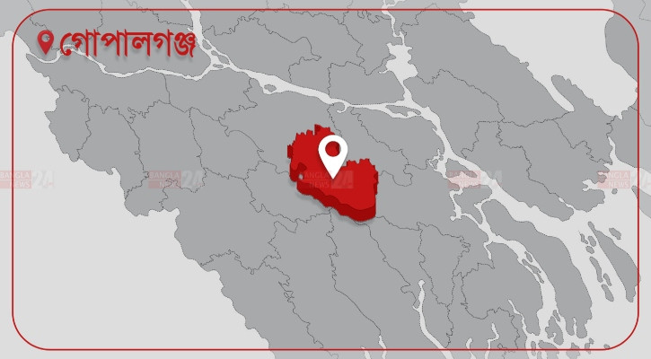 গোপালগঞ্জে দাঁড়িয়ে থাকা ট্রাকে আরেক ট্রাকের ধাক্কা, হেলপার নিহত