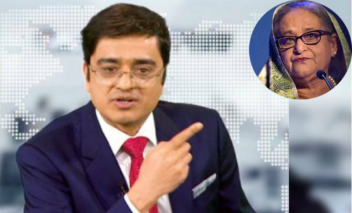 খালেদ মুহিউদ্দীনের প্রশ্ন: হাসিনার ইন্টারভিউ দেওয়ার মুখ আছে?