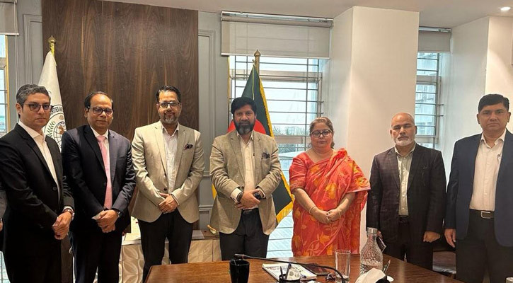 বিএসইসি চেয়ারম্যানের সঙ্গে আইসিএসবির সাক্ষাৎ