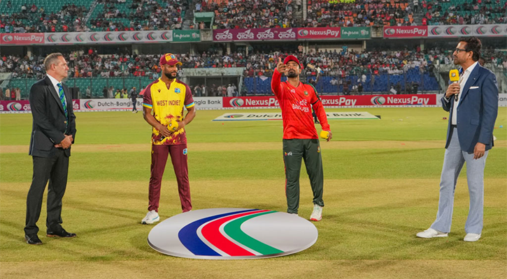 টস হেরে আবারও ফিল্ডিংয়ে বাংলাদেশ