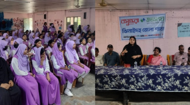 নারীর প্রতি সহিংসতা রোধে ঝিনাইদহে বসুন্ধরা শুভসংঘের প্রচারণা