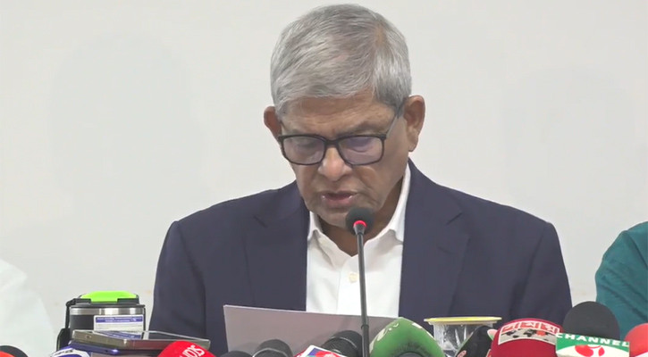 নির্বাচনের দিন ছাড়া বিএনপি গণভোটের সিদ্ধান্ত মানবে না: ফখরুল