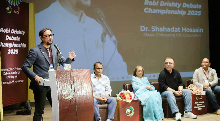 চট্টগ্রামের বিতার্কিকরা সবসময় এগিয়ে থাকবে: ডা. শাহাদাত