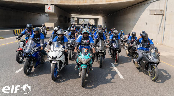 ইএলএফের আয়োজনে বাইক রাইডারদের স্বাস্থ্য সুরক্ষা-সুস্থতায় কমিউনিটি ওয়েলবিইং রাইড