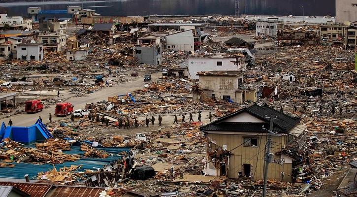 জাপানে প্রবল ভূমিকম্পে তিন হাজারের বেশি প্রাণহানি ঘটে