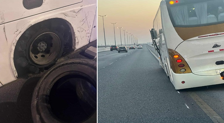 কুয়েতে দুর্ঘটনার কবলে কিংস