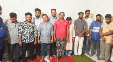 কুমিল্লায় ৪০ সেকেন্ডের ঝটিকা মিছিল, আটক ১২