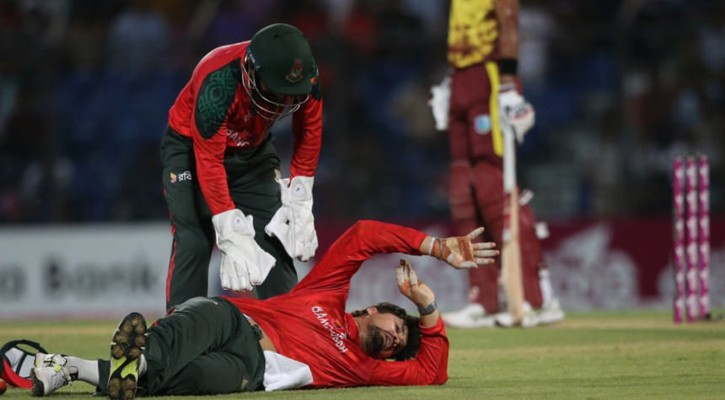 সোহানের পায়ে প্লাস্টার, করানো হবে এমআরআই