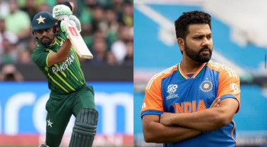 রোহিতকে হটিয়ে টি-টোয়েন্টিতে সর্বাধিক রানের রেকর্ড বাবরের