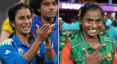 ‘তুমি এক বিশাল অনুপ্রেরণা’—মারুফার প্রশংসায় ভারতের জেমাইমা