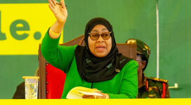 বিতর্কিত নির্বাচনে ৯৮ শতাংশ ভোটে জিতে ফের তানজানিয়ার প্রেসিডেন্ট সামিয়া