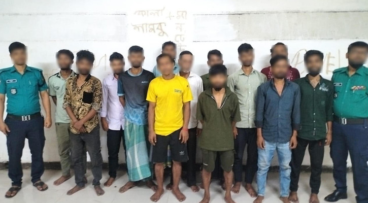 মোহাম্মদপুরে বিভিন্ন অপরাধে গ্রেপ্তার ১৪ জন