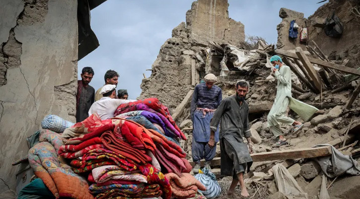 ৬.৩ মাত্রার ভূমিকম্পে কাঁপল আফগানিস্তান