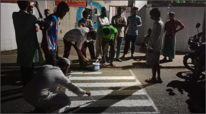 গলাচিপায় ট্রাফিক আইন নিয়ে বসুন্ধরা শুভসংঘের উদ্যোগ