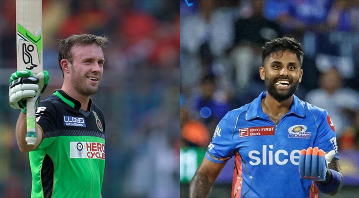 ফর্মহীনতা কাটাতে ডি ভিলিয়ার্সের সাহায্য চাইলেন সূর্যকুমার