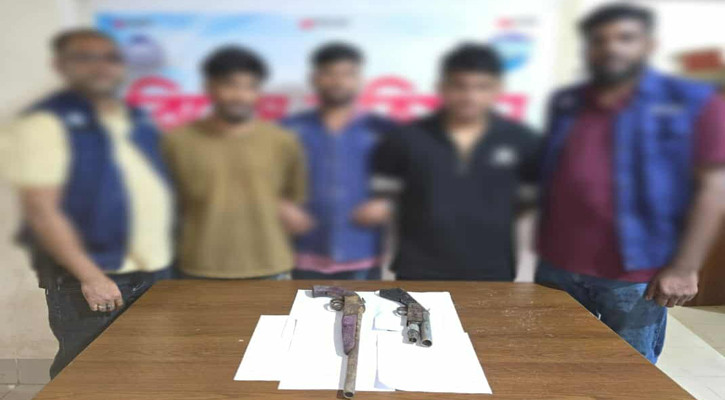 ব্যবসায়ী হাকিম হত্যায় ৪ জন গ্রেপ্তার, অস্ত্র ও মোটরসাইকেল উদ্ধার