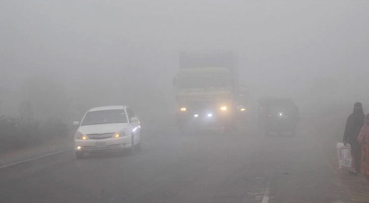 মধ্যরাত থেকে মাঝারি ধরনের কুয়াশা পড়তে পারে