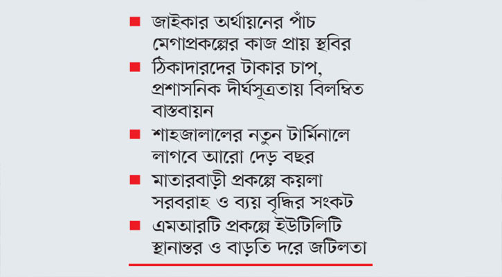 জটিলতায় স্থবির জাইকা ঋণের ৫ মেগাপ্রকল্প