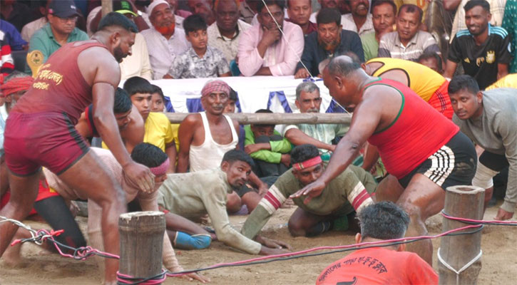 কুষ্টিয়ায় হাডুডু প্রতিযোগিতা ঘিরে উৎসব