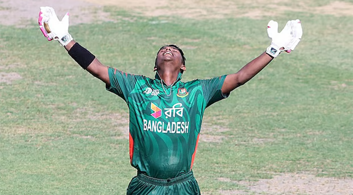 আজিজুলের সেঞ্চুরিতে সিরিজ বাঁচাল বাংলাদেশ যুবারা