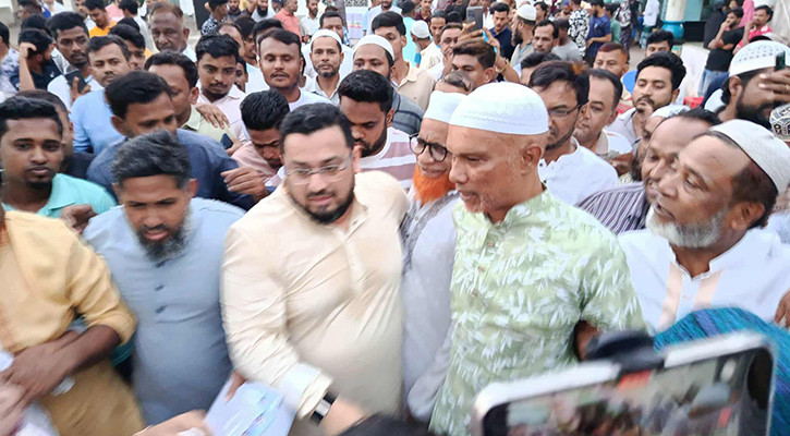 ধানের শীষে ভোট দিন, উন্নয়নের দায়িত্ব আমার: মীর হেলাল