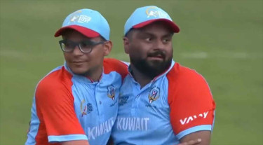 ইংল্যান্ডকে হারিয়ে হংকং সিক্সেসের ফাইনালে কুয়েত