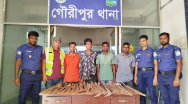 ময়মনসিংহে মনোনয়ন দ্বন্দ্বে হামলা-ভাংচুর, দেশি অস্ত্রসহ গ্রেপ্তার ৪