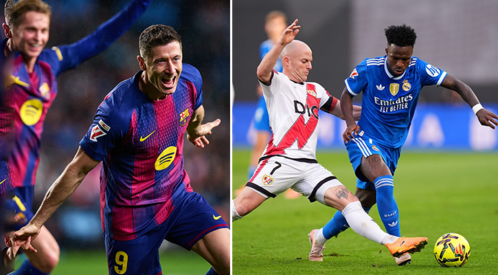 রিয়ালের হোঁচট খাওয়ার রাতে বার্সেলোনার দারুণ জয়