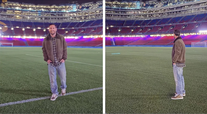 গোপনে ক্যাম্প ন্যু সফর করে মেসির হৃদয়স্পর্শী বার্তা