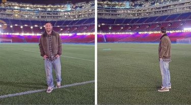 গোপনে ক্যাম্প ন্যু সফর করে মেসির হৃদয়স্পর্শী বার্তা