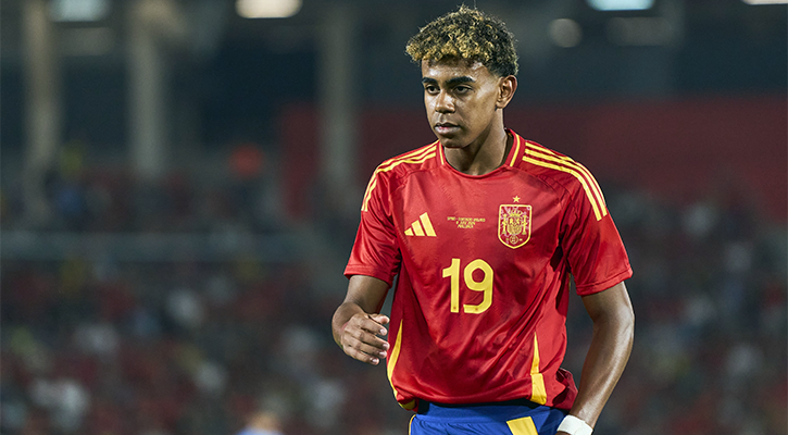 কুঁচকির চোটে শেষ দুই ম্যাচেও ইয়ামালকে পাচ্ছে না স্পেন