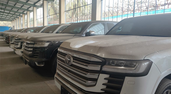 বিলুপ্ত দ্বাদশ সংসদের সদস্যদের খালাস না হওয়া ৩১ গাড়ি জনপ্রশাসন মন্ত্রণালয়ে