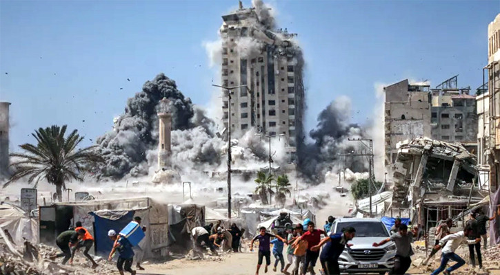 যুদ্ধবিরতির পর গাজায় দেড় হাজারের বেশি ভবন ধ্বংস করেছে ইসরায়েল