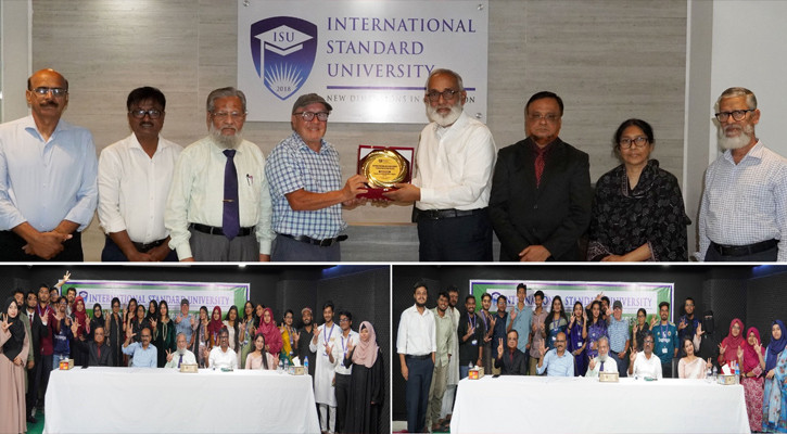 শান্তি ও অহিংস বার্তা নিয়ে আইএসইউতে অনুপ্রেরণামূলক সেমিনার